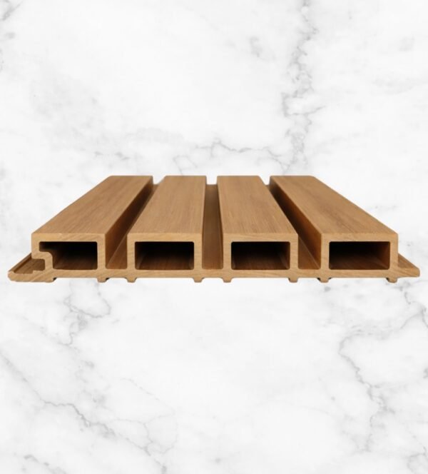WPC WALL PANNEL OUTDOOR 219x2900x26 - TEAK