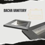 Bacha Vanitory Terrazo - Blanco