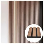ACOUSTIC WALL PANNEL 600x2400x22 - WALNUT