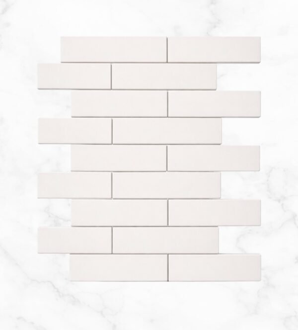 Tejuelas 24x6 - Blanca